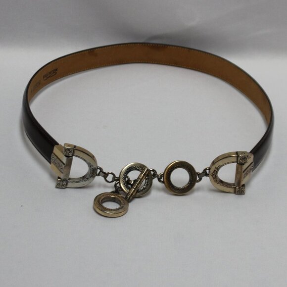 Brighton Accessories - Vintage 96 - Brighton Belt Women Brown Leather